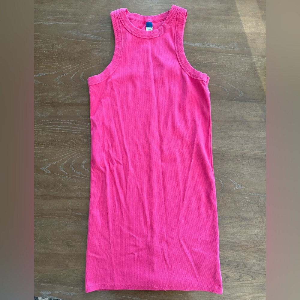 Pink Sleeveless Dress